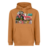 Meerkat I dig Easter Day Heavyweight Hoodie - HowdyJamesFarm