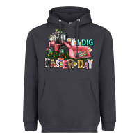 Smoke I dig Easter Day Heavyweight Hoodie - HowdyJamesFarm