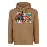 Toasted Coconut I dig Easter Day Heavyweight Hoodie - HowdyJamesFarm