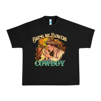 Black bring me flowers cowboy Urban Heavy Tee - NancyCooperArtShop