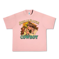 Salmon bring me flowers cowboy Urban Heavy Tee - NancyCooperArtShop