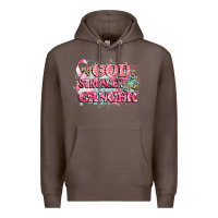 Coffee my god is stronger than cancer Premium Hoodie - CowGirlArtShop
