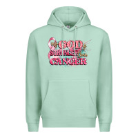 Seafoam my god is stronger than cancer Premium Hoodie - CowGirlArtShop