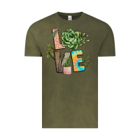 Vintage Olive plant love Vintage Tee - NancyCooperArtShop