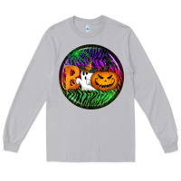 Moon Dust halloween round earrings 3 Long Sleeve Tee - BundleAndBundleShop