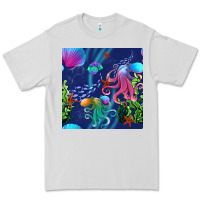 Dove Grey undersea Premium Tee - BundleAndBundleShop