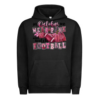 Pigment Black in october we wear pink and watch football Urban Hoodie - FaDigitalArtStudio