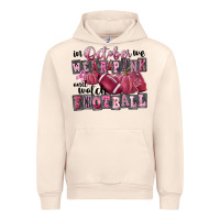 Sandshell in october we wear pink and watch football Urban Hoodie - FaDigitalArtStudio