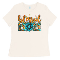 Bone blessed mom with gemstone Ladies Tee - AdoDesignShop