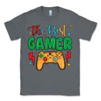 Charcoal Heather the best gamer Classic Tee - JahusDesignShop