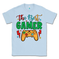 Dusty Blue the best gamer Classic Tee - JahusDesignShop