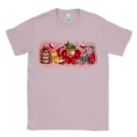 Lilac Merry Christmas Classic Tee - CowhideDigitalArt