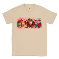 Mushroom Merry Christmas Classic Tee - CowhideDigitalArt