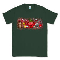 Sports Green Merry Christmas Classic Tee - CowhideDigitalArt