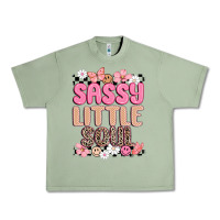 Oil Green sassy little soul Urban Heavy Tee - MaliasSmallBusiness
