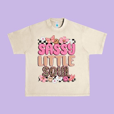 Sassy Little Soul Urban Heavy Tee Designed By Maliassmallbusiness