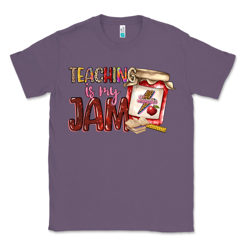 Teaching Is My Jam Classic Tee by NancyCooperArtShop | Teevron