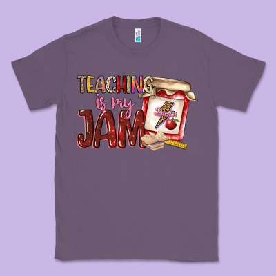 Teaching Is My Jam Classic Tee Designed By Nancycooperartshop