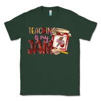 Sports Green teaching is my jam Classic Tee - NancyCooperArtShop