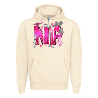Sandshell breast cancer np nurse practitioner Zipper Hoodie - texasbilliewilder