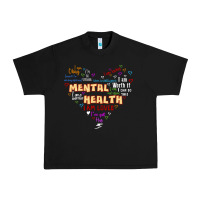 Black mental health matters Urban Heavy Tee - JahusDesignShop