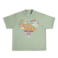 Oil Green mental health matters Urban Heavy Tee - JahusDesignShop