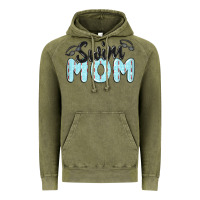 Vintage Olive swim mom Vintage Hoodie - MaliasSmallBusiness