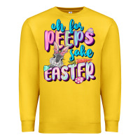 Lemon Oh for peeps sake Easter Day Premium Sweatshirt - CowGirlArtShop