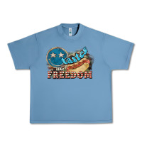 Pebble Blue tastes like freedom Urban Heavy Tee - NancyCooperArtShop