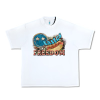White tastes like freedom Urban Heavy Tee - NancyCooperArtShop