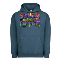 Pigment Midnight Navy salem witch company Urban Hoodie - BundleAndBundleShop