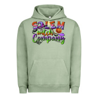 Pigment Oil Green salem witch company Urban Hoodie - BundleAndBundleShop