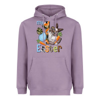 Lavender My first Easter Boy Easter Day Heavyweight Hoodie - HowdyJamesFarm