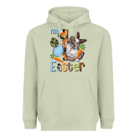Matcha My first Easter Boy Easter Day Heavyweight Hoodie - HowdyJamesFarm