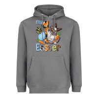 Storm My first Easter Boy Easter Day Heavyweight Hoodie - HowdyJamesFarm