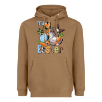Toasted Coconut My first Easter Boy Easter Day Heavyweight Hoodie - HowdyJamesFarm