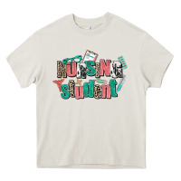 Cream nursing student Heavy Core Tee - AdoDesignShop