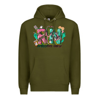 Army Green registered nurse Premium Hoodie - CowGirlArtShop