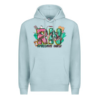 Blue Mist registered nurse Premium Hoodie - CowGirlArtShop
