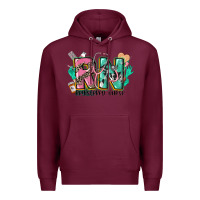 Burgundy registered nurse Premium Hoodie - CowGirlArtShop