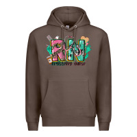 Coffee registered nurse Premium Hoodie - CowGirlArtShop
