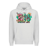 Dove Grey registered nurse Premium Hoodie - CowGirlArtShop
