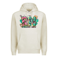 Oatmeal Heather registered nurse Premium Hoodie - CowGirlArtShop