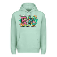 Seafoam registered nurse Premium Hoodie - CowGirlArtShop