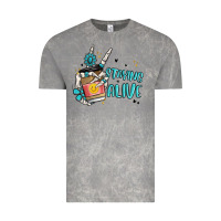 Cloud Rock staying alive Vintage Tee - MaliasSmallBusiness