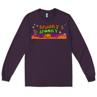 Plum spooky  libbey glass Long Sleeve Tee - BundleAndBundleShop