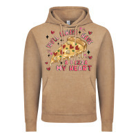 Vintage Coffee you'll always have a pizza my heart Vintage Hoodie - MaliasSmallBusiness