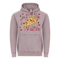 Vintage Zinc you'll always have a pizza my heart Vintage Hoodie - MaliasSmallBusiness