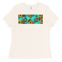 Bone skeleton coffee and coffee plants 11 oz Ladies Tee - Artiststas
