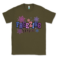 Army Green freezing season Classic Tee - MaliasSmallBusiness